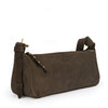 cartera bandolera de reno encerado gris marengo modelo REBECA marca _BRAVA, vista diagonal